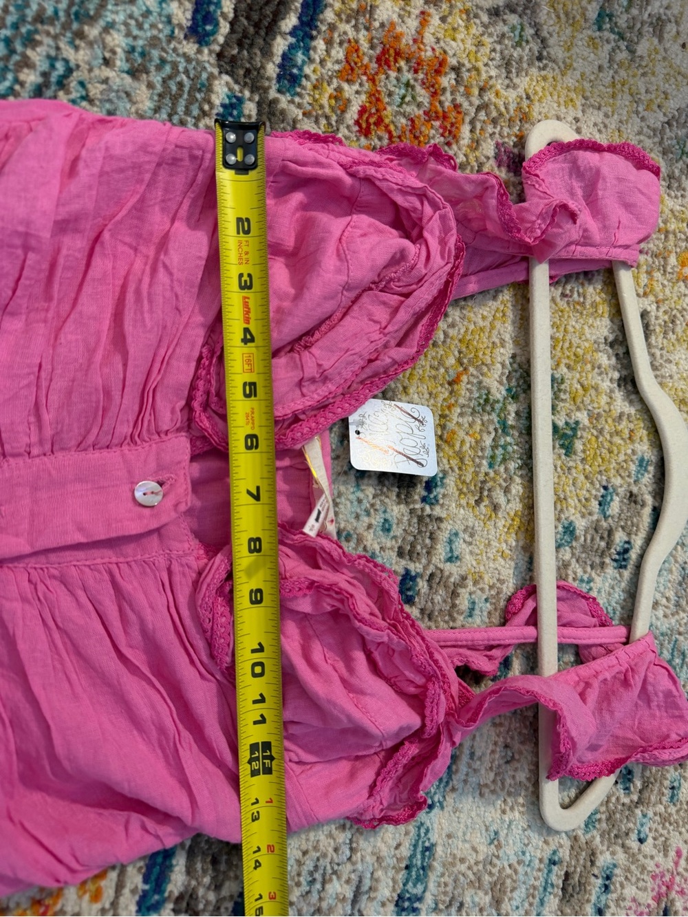 Free People Jen's pirates booty pink mini dress - Picture 4 of 6